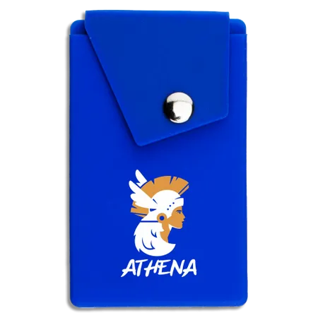 Silicone Card Holder Pressed-On Button Pocket - Custom T-Shirt Today