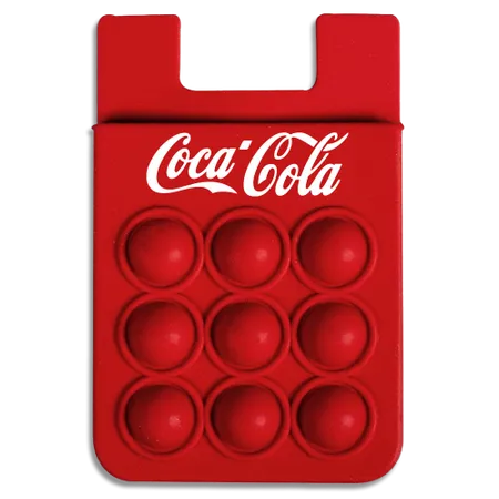 Silicone Push Pop Up Phone Wallet - Custom T-Shirt Today