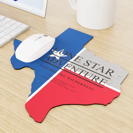 Custom Shape Die Cut Mouse Pad Custom Shape Die Cut Mouse Pad - Custom T-Shirt Today