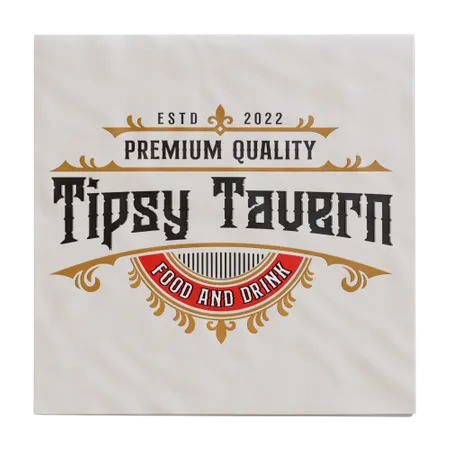 Custom Linen Beverage Napkin - Custom T-Shirt Today