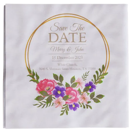 Custom Beverage Napkin - Custom T-Shirt Today