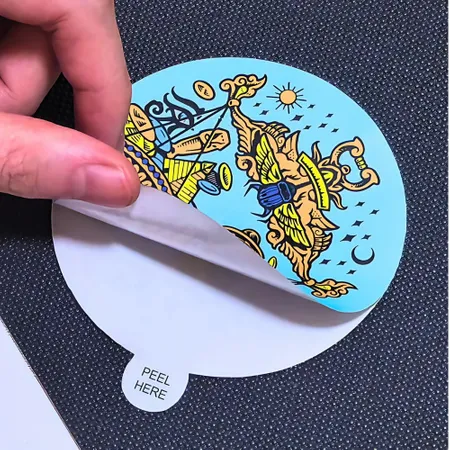 Easy Peel Die Cut Stickers Easy Peel Die Cut Stickers - Custom T-Shirt Today