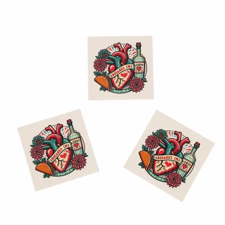 Temporary Tattoos - Custom T-Shirt Today