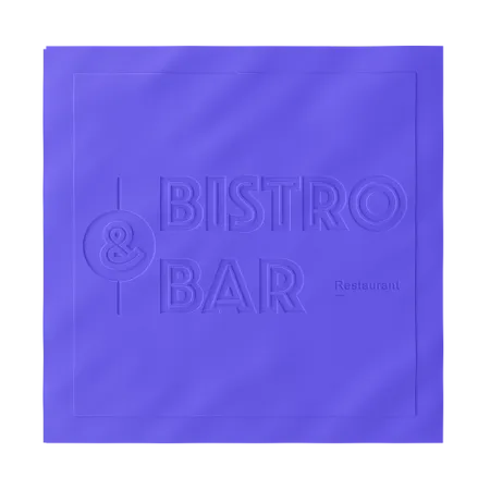 Custom Debossed Beverage Napkin - Custom T-Shirt Today