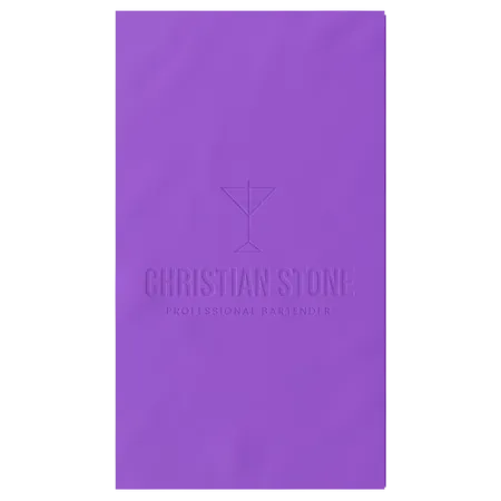 Custom Debossed Guest Towel Napkin - Custom T-Shirt Today