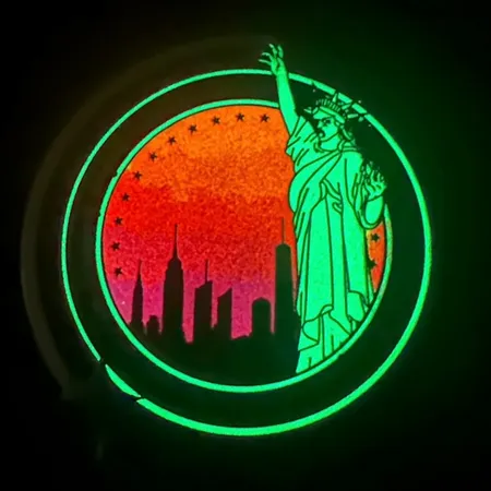 Glow In The Dark Badge Glow In The Dark Badge - Custom T-Shirt Today