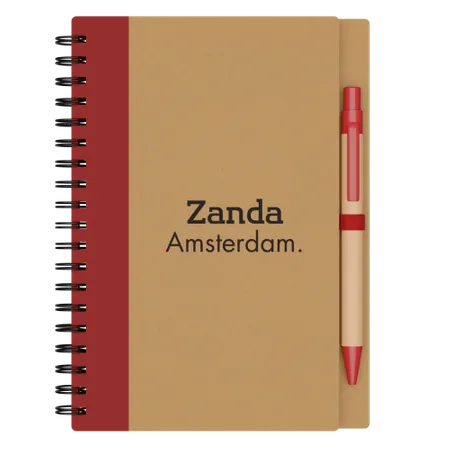 Notitieboekje en pennenset - Custom T-Shirt Today