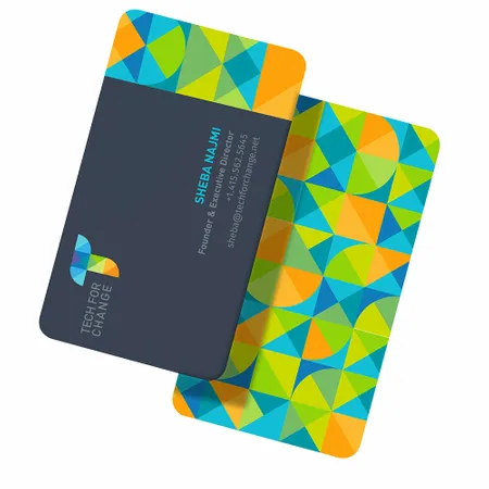 Rounded Corner Business Cards - Custom T-Shirt Today