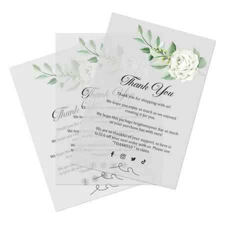 Transparent Cards - Custom T-Shirt Today