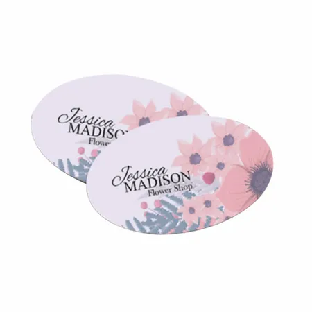 Oval Business Cards - Custom T-Shirt Today