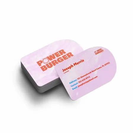 Half Circle Business Cards - Custom T-Shirt Today