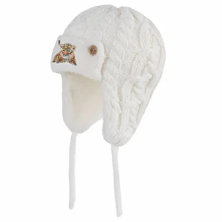 Cozy Cotton Kid Beanies with Earflaps - Custom T-Shirt Today
