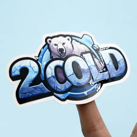 Spot UV Stickers Spot UV Stickers - Custom T-Shirt Today