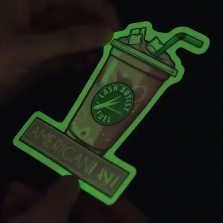 Glow in Dark Stickers Glow in Dark Stickers - Custom T-Shirt Today