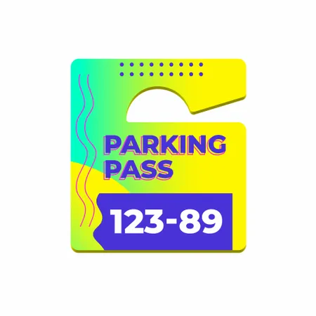Small Parking Passes Small Parking Passes - Custom T-Shirt Today