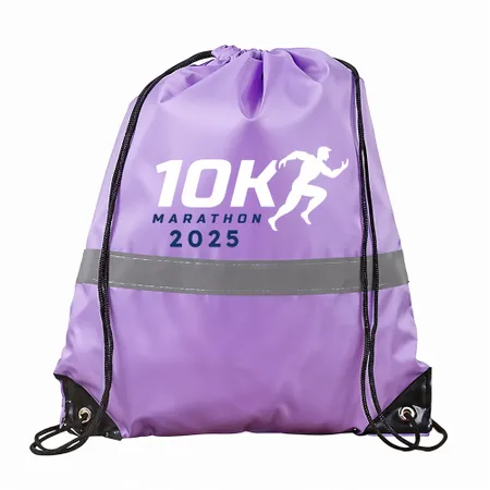 Drawstring Bags With Reflective Strip Drawstring Bags With Reflective Strip - Custom T-Shirt Today