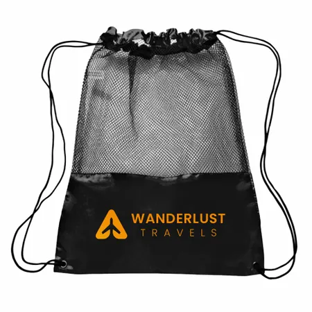 Mesh Drawstring Bag Mesh Drawstring Bag - Custom T-Shirt Today