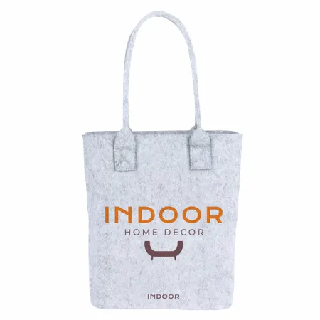 Recycled Felt Shopper Tote Recycled Felt Shopper Tote - Custom T-Shirt Today