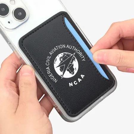 Leather Phone Wallet with Side Slit - Custom T-Shirt Today