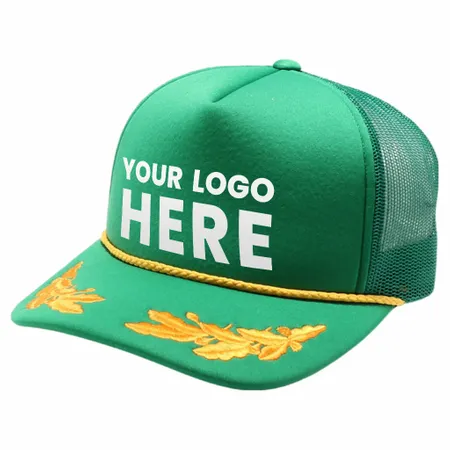 Pitbull Cambridge PB321 5 Panel Sponge Bay Leaf Hat - Custom T-Shirt Today