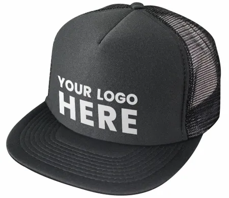 Nissun Cap 5 Panel Foam Trucker Hat Flat Bill - 5FBC - Custom T-Shirt Today