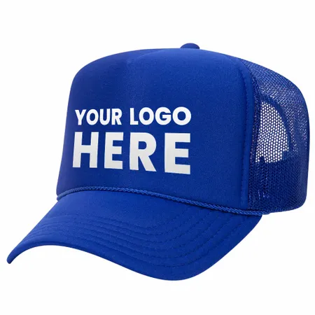 Otto 5-Panel High Crown Foam Trucker Hats, Mesh Back Cap - 39-165 - Custom T-Shirt Today