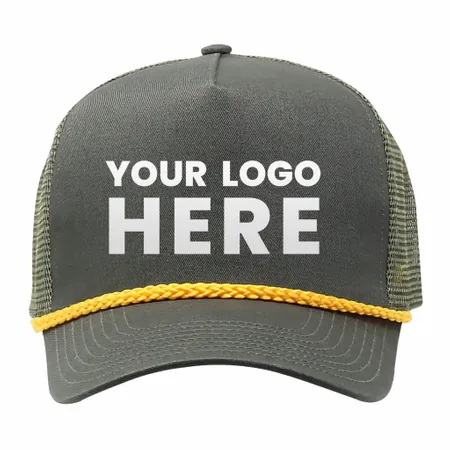 Cobra C256M 5 panel Cotton Twill Front, Mesh Back, Rope cap - Custom T-Shirt Today
