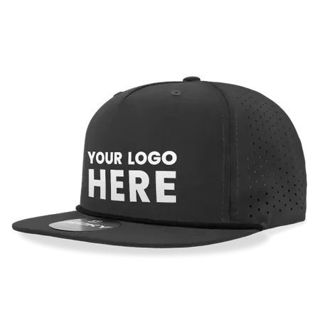 Decky 6226 5 Panel High Profile Relaxed Perforated Performance Rope Hat - Custom T-Shirt Today