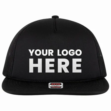 OTTO Cap 3995015-1 OTTO Snap 5 Panel Pro Style Mesh Back Trucker Snapback Hat - Custom T-Shirt Today
