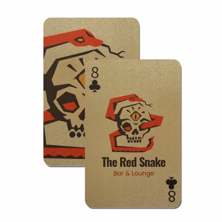 Gold Glitter Playing Cards - Custom T-Shirt Today