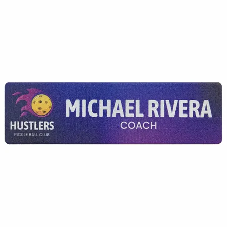 UV Printed Name Badges - Custom T-Shirt Today