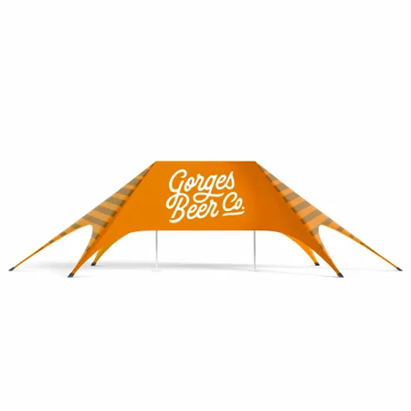 Double Pole Star Tent - Custom T-Shirt Today