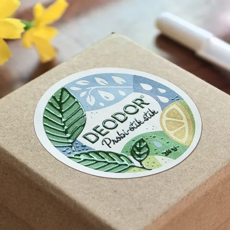 Raised Spot UV Stickers - Custom T-Shirt Today