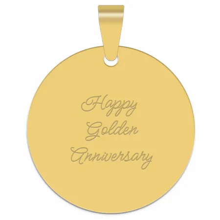 Full Color Circle Metal Keychain - Custom T-Shirt Today