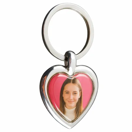 Spinning Heart Metal Keychain - Custom T-Shirt Today