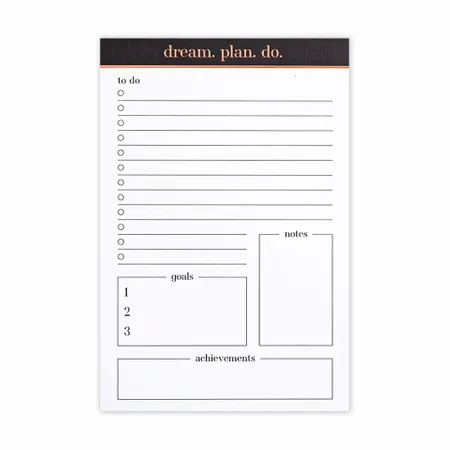 Weekly Planner Notepads - Custom T-Shirt Today
