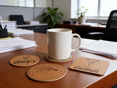 Kraft Paper Coaster - Custom T-Shirt Today