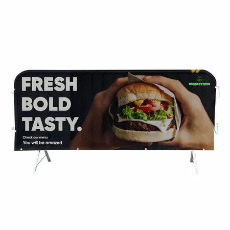 Crowd Barrier Covers - Custom T-Shirt Today