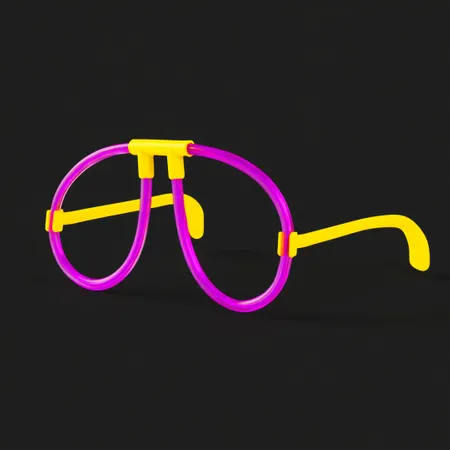 Neon Glasses - Custom T-Shirt Today