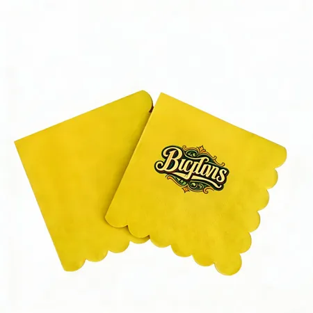 Scallop Beverage Napkins - Custom T-Shirt Today