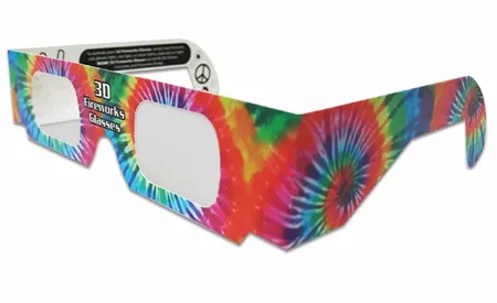 Paper 3D Fireworks Glasses - Custom T-Shirt Today