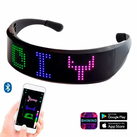 LED Light Up Glasses with Bluetooth - Custom T-Shirt Today