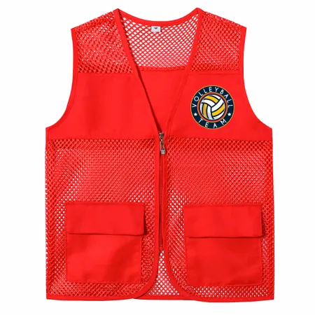 Breathable Mesh Vests with Zippers - Custom T-Shirt Today