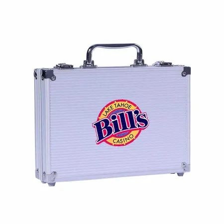 100ct Aluminum Poker Chip Cases - Custom T-Shirt Today