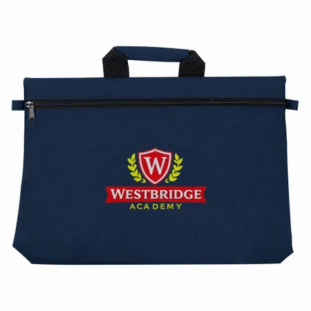 Polyester Zippered Document Bags - Custom T-Shirt Today