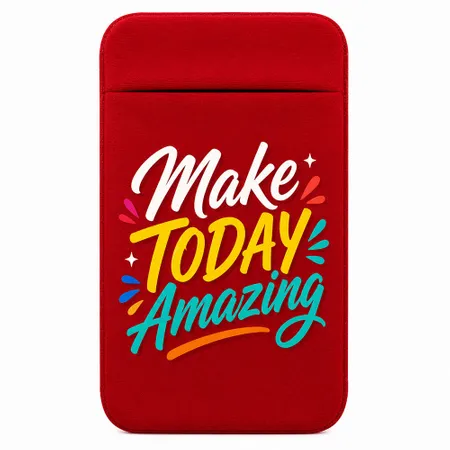 Lycra Phone Card Wallet - Custom T-Shirt Today