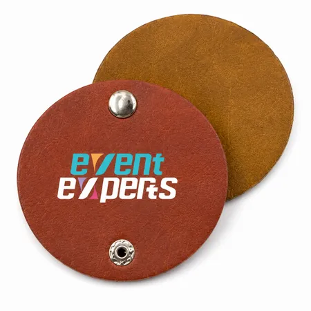 Round PU Leather Cable Organizers - Custom T-Shirt Today