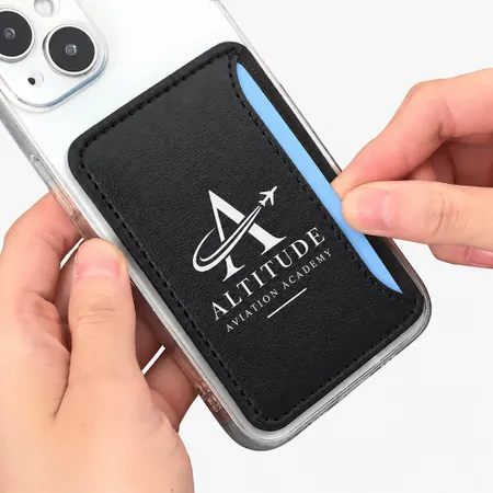 Leather Phone Wallet with Side Slit - Custom T-Shirt Today