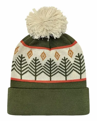 Rustic Trees/ Olive Green