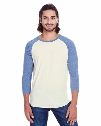 Cream/ Navy Triblend